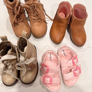 Cat & Jack toddler girl shoe bundle